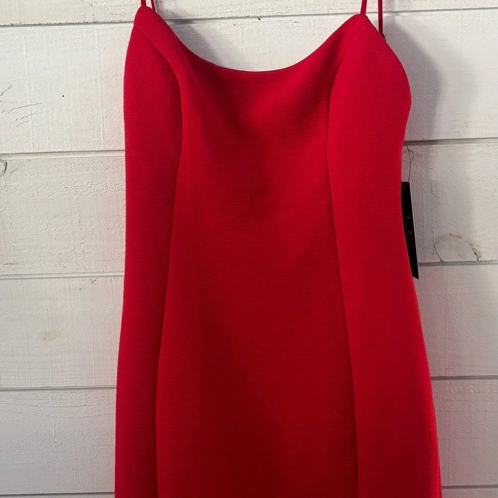 Lulus NWT Red Spaghetti Strap Dress - Picture 9 of 9